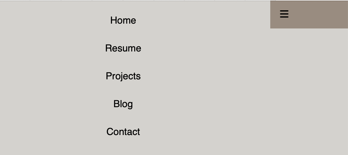 Responsive Navigation Bar